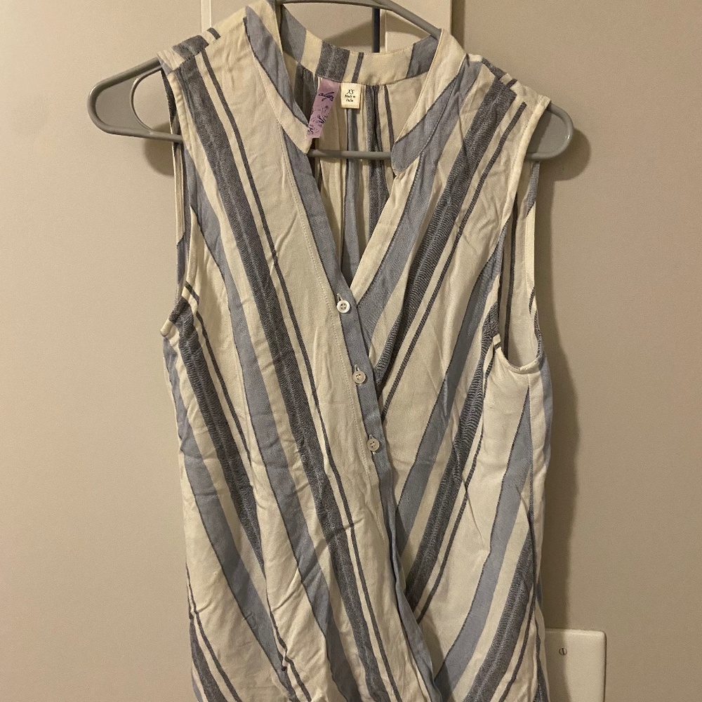 Francesca's Alya | Striped Sleeveless Top